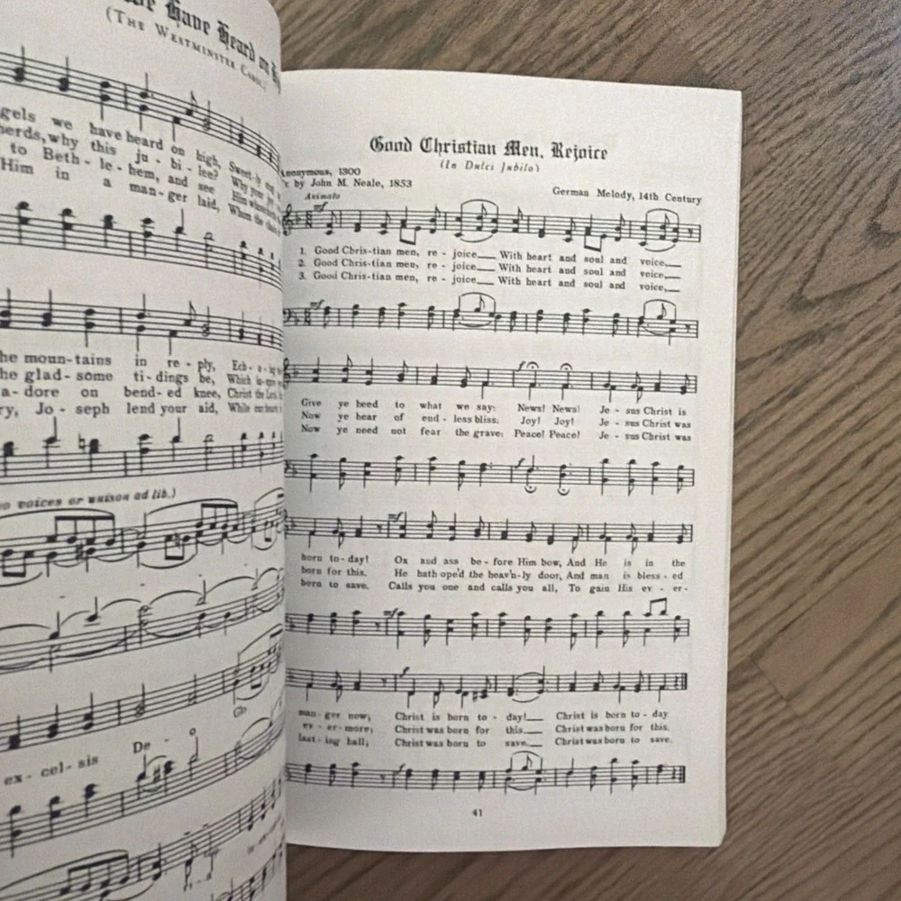 Christmas in Song Carol Songbook (Vintage Reprint) By Theo Preuss Rubank, Inc.